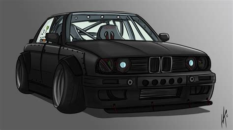 BMW E30 Drift by NazarKovalev on DeviantArt