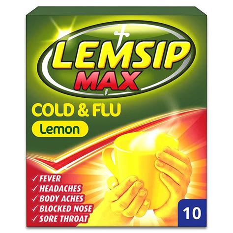 Lemsip Cold & Flu Sachets 6 x £1.33 – MSR Enterprises