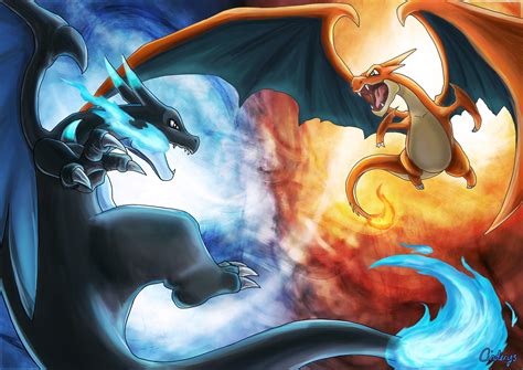 Pokemon Wallpaper Mega Charizard X : Mega charizard x wallpaper 4 by glench.