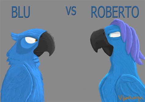 Rio 2 Blu vs Roberto by Palkonibon on DeviantArt