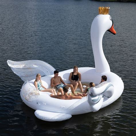 Giant Swan Pool Float | POPSUGAR UK Parenting