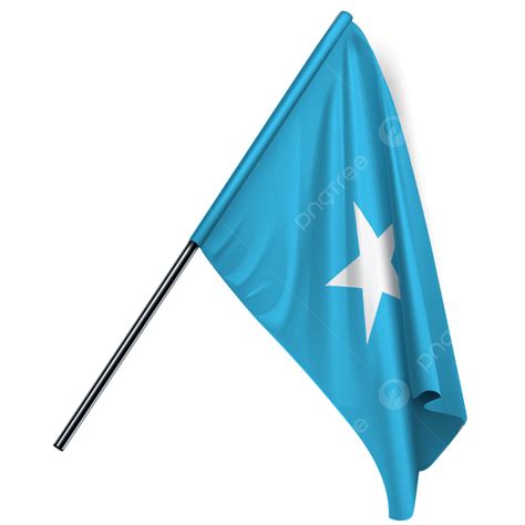 Somalia Flag PNG Picture, Hand Flag Of Somalia, Somalia, Flag, Hand Flag PNG Image For Free Download