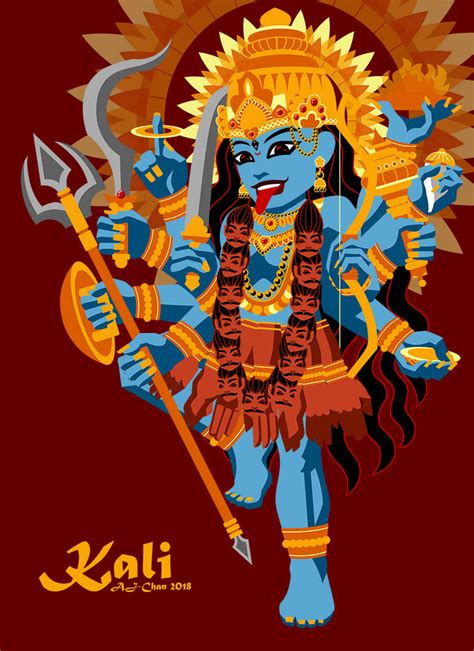 Hindu Mythology: Kali by AJLamont-chan on DeviantArt