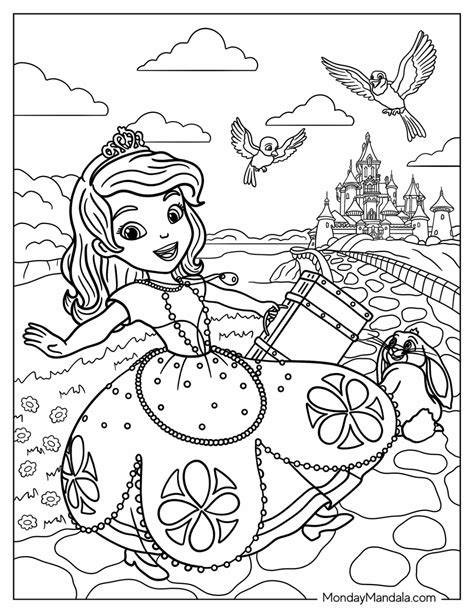 20 Sofia The First Coloring Pages (Free PDF Printables)