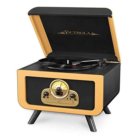 Victrola Tabletop Record Player with Bluetooth and CD