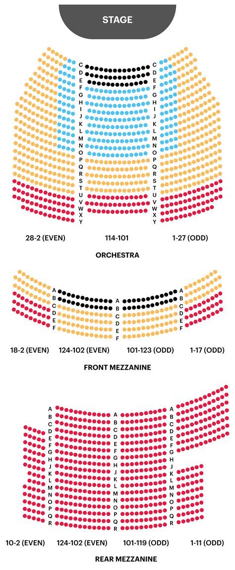 Theatre Seating Chart