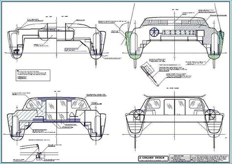 Chapter Catamaran hull plan | Mi Je