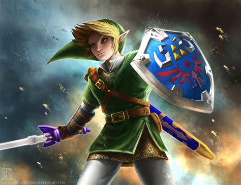 Link - fan art - La légende de Zelda fan Art (38289742) - fanpop