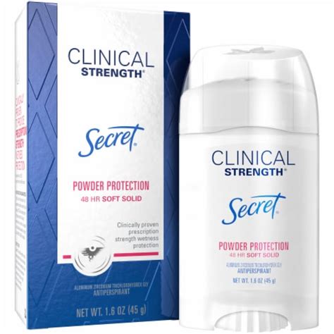 Secret Clinical Strength Soft Solid Antiperspirant Deodorant, 1.6 oz - King Soopers