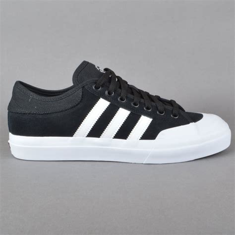 Adidas Skateboarding Matchcourt ADV Skate Shoes - CBLACK/FTWWHT/FTWWHT - SKATE SHOES from Native ...