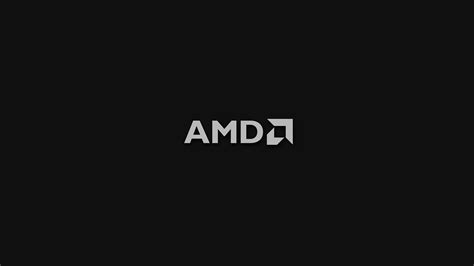 AMD, Black background, Minimalism, Logo Wallpapers HD / Desktop and Mobile Backgrounds