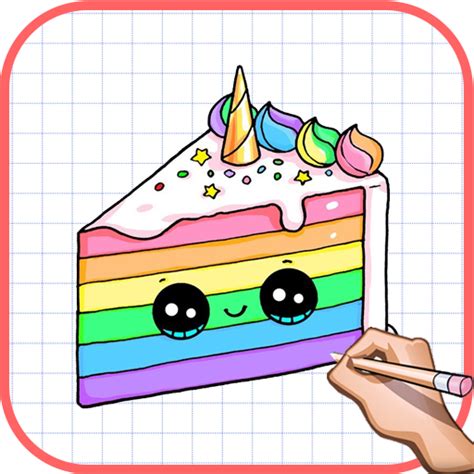 How to draw food and cute drinks easily - App on Amazon Appstore