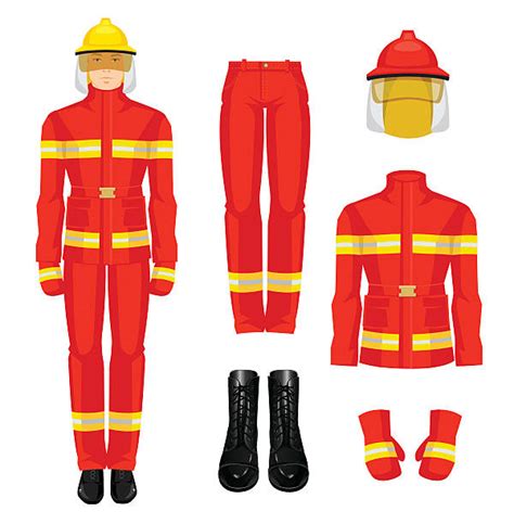 Firefighter Uniform Clipart