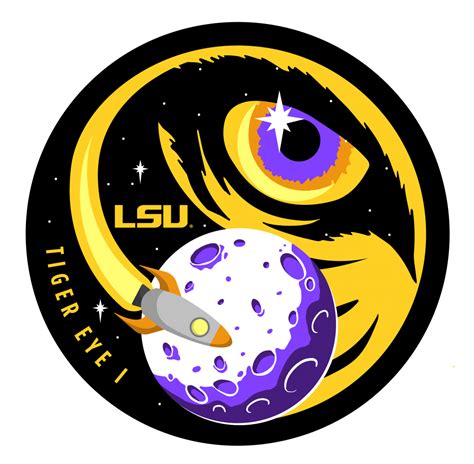 To the Moon & Beyond: LSU Students Design Tiger Eye I Mission Logo | COLLEGE OF ART & DESIGN