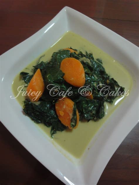 JUICY CAFE: MASAK LEMAK DAUN TURI & KELEDEK