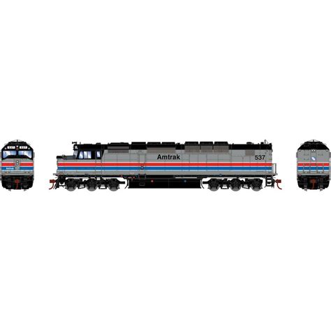 HO SDP40F Locomotive, Amtrak, Phase II #537 Model Train | Athearn