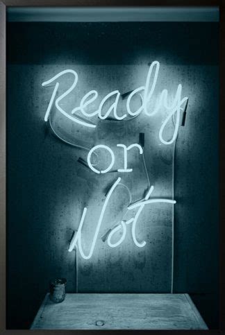 Ready or not poster - Artdesign