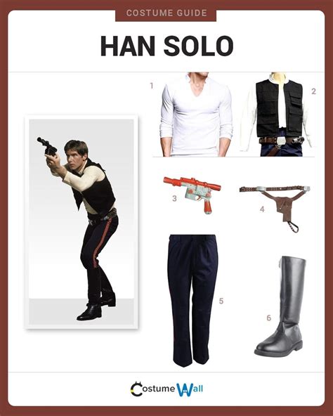 Dress Like Han Solo Costume | Halloween and Cosplay Guides