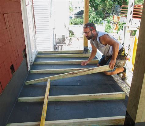 Decking Over a Roof - Fine Homebuilding