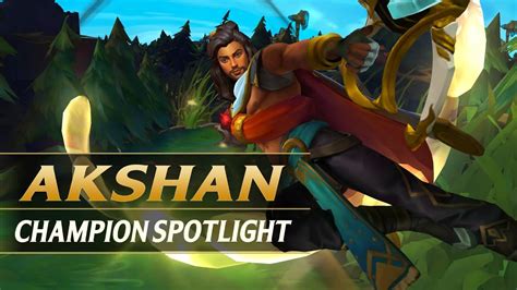 AKSHAN CHAMPION SPOTLIGHT Gameplay Guide - League of Legends - YouTube