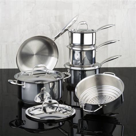 Meyer Accolade Stainless Steel Cookware Set, 11-Piece, Made in Canada – Meyer Canada