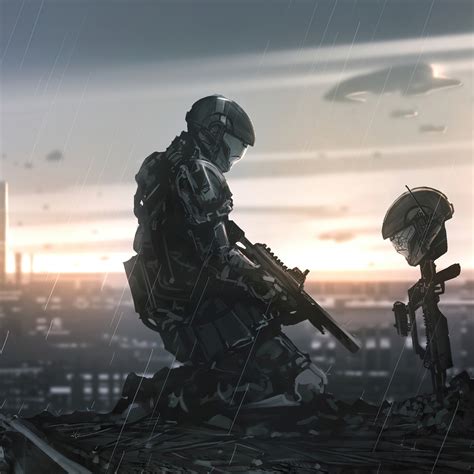 2932x2932 Halo 3 ODST Art Ipad Pro Retina Display Wallpaper, HD Games ...