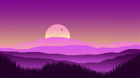 #mountain #silhouette #sunset #purple #spectrum #lanscape