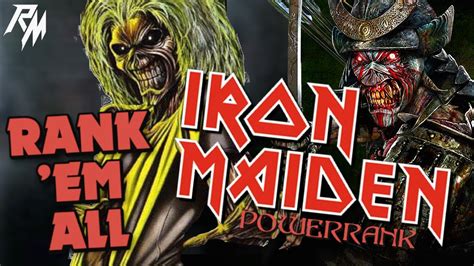 IRON MAIDEN: Albums Ranked (From Worst to Best) - Rank 'Em All - YouTube