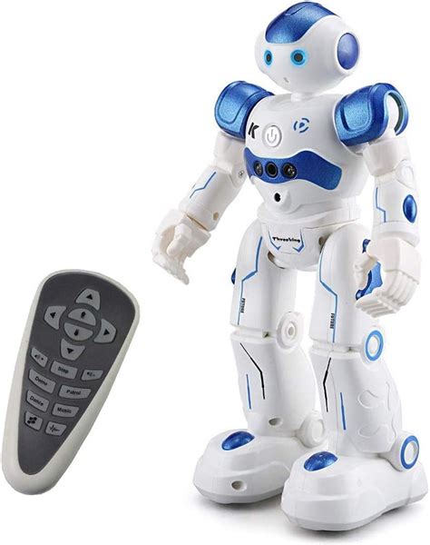 Amazon.com: Threeking Rc Robot Toys Gesture Sensing Remote Control Programmable Robot Toy for 6 ...