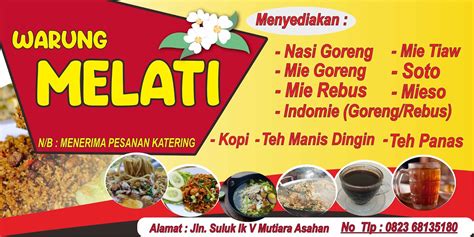 Download Desain Banner Warung Makan Cdr Gratis - Gimenz Network