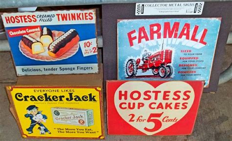 Old metal advertising signs. | Advertising signs, Vintage advertising ...