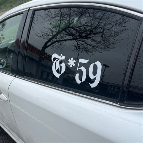 G59 Sticker Car - Etsy