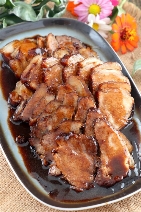 Pork Asado Chinese-Style - Foxy Folksy