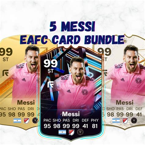 Lionel Messi Inter Miami FIFA Card EAFC24 Instant Digital - Etsy