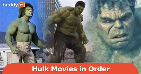 Hulk Movies in Order (How to Watch Classic & MCU Hulk Films) - BuddyTV