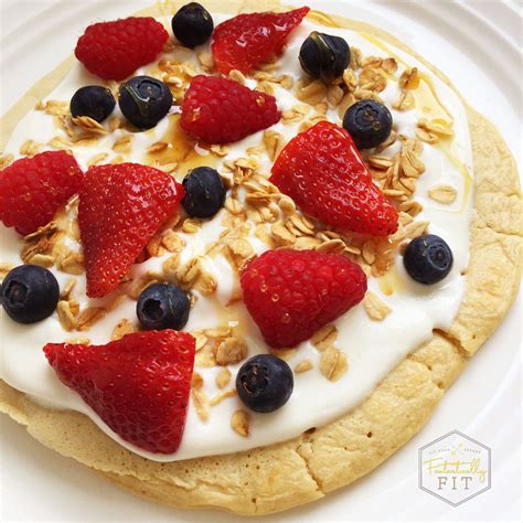 Breakfast Pancake Pizza | Breakfast pizza recipe, Homemade pancakes fluffy, Berry breakfast