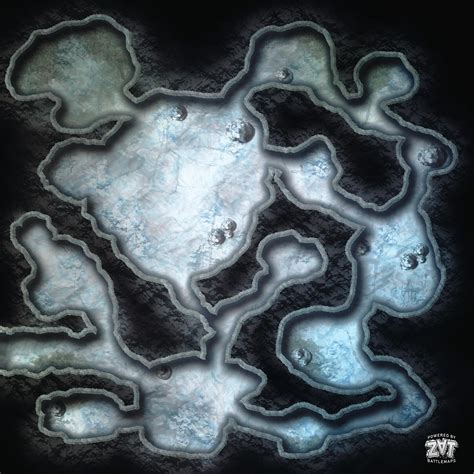 50 x 50 Battlemap: White Dragon Lair [OC] [FREE] : r/Roll20