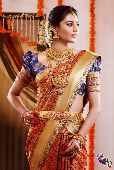 Pin by Swank Studio on South Indian Bride | South indian wedding saree ...