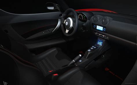 Tesla Roadster Sport Interior Wallpaper | HD Car Wallpapers | ID #1270