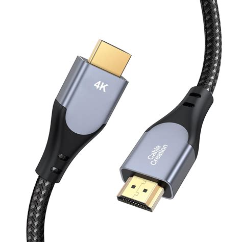 Amazon.com: CableCreation HDMI Cable 4K@60Hz, 3ft Grey HDMI 4K Male to Male Cable, High-Speed ...