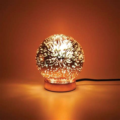 Locomocean Galaxy Table Lamp - Rose Gold - Lighting Direct | Lamp, Galaxy light, Unusual table lamps