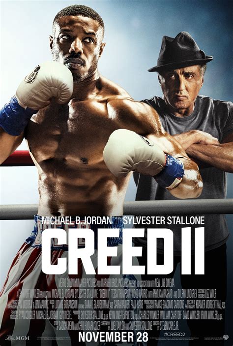 New 'Creed II' poster shows Rocky in Adonis' corner