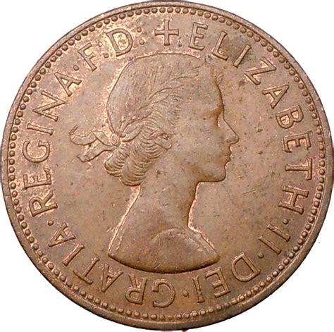 One Penny UK 1967 Queen Elizabeth II Coin | eBay