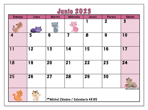 Calendario abril 2023 gatos ds – Artofit