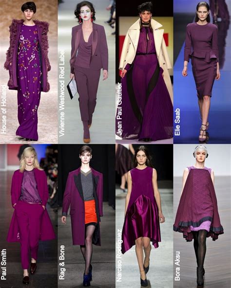 Fashion Trends autumn/winter 2013-14 COLOURS: Purple | Your Personal Shopper Journal