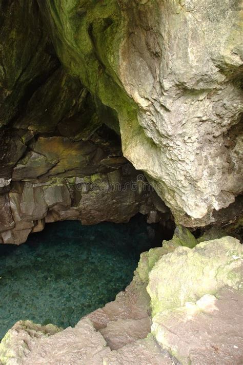 Waianapanapa Cave Pool stock photo. Image of state, hawaii - 1670792