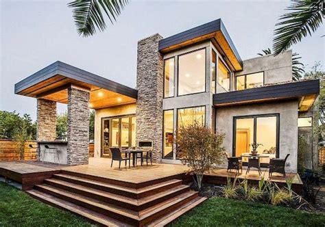 96+ Amazing Latest Modern House Designs Architecture | Craftsman ev, Home fashion, Modern mimari