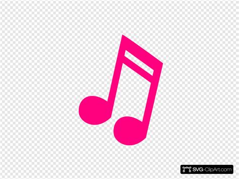 pink music note clipart 10 free Cliparts | Download images on Clipground 2024