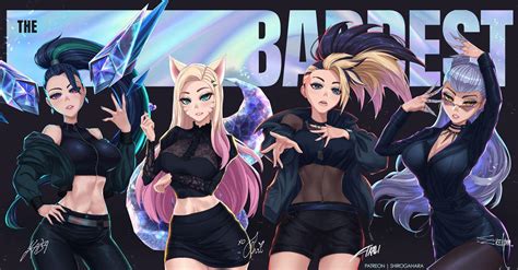 K/DA The Baddest - Fan Art : r/kaisamains