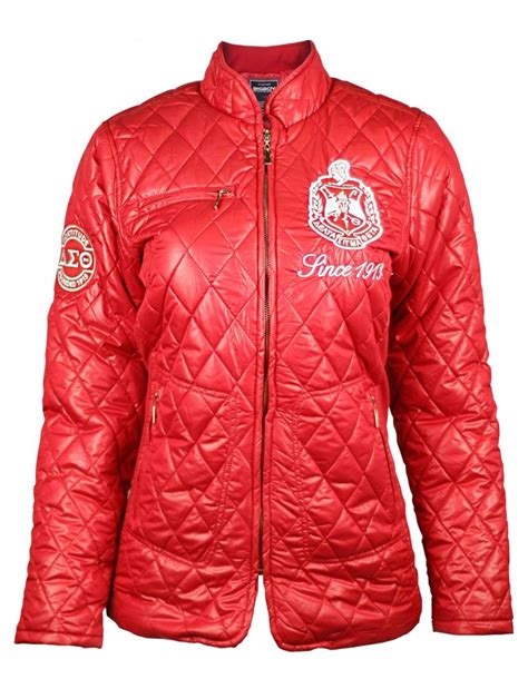 Delta Sigma Theta Apparel Padding Jacket